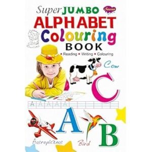 Super Jumbo Alphabet Colouring Book