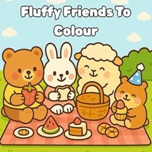 Fluffy Friends To Colour