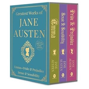 Greatest Works Of Jane Austen Box Set Of 3 Books