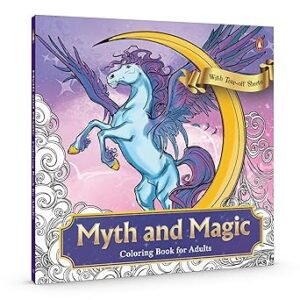 Myth And Magic Coloring Book For Adults