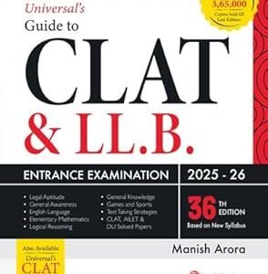Universals Guide To Clat And Llb