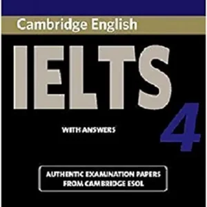 Camb Ielts 4 : With Answers With 2 Acds South Asin Edn)