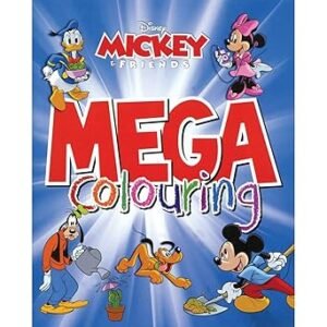 Disney Mickey Mouse Mega Colouring