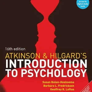 Atkinson & Hilgards Introduction To Psychology