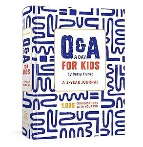 O And A For Kids A 3 Year Journal