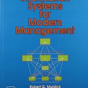 Information Systems For Modern Management, 3Rd Ed.