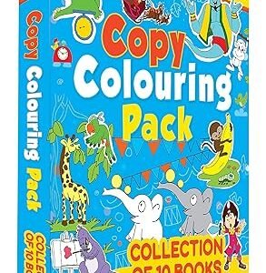 Copy Colouring Pack Set Of 10 Books