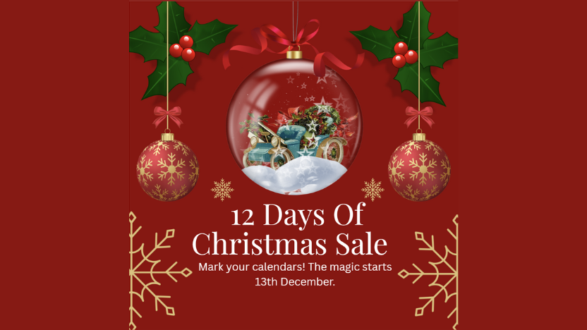 12 Days of Christmas Sale
