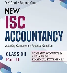 New Isc Accountancy Class Xii Part Ii