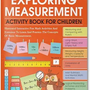 Exploring Measurement Activity Book For Children Set Of 3 Books