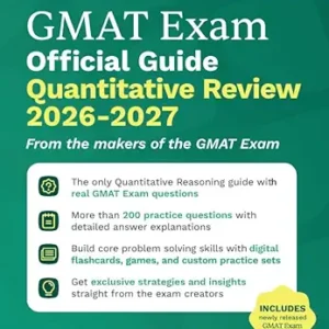 Gmat Exam Official Guide Quantitative Review 2026 - 2027
