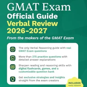 Gmat Exam Official Guide Verbal Review 2026 - 2027