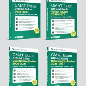 Gmat Exam Official Guide Set Of 4 Books