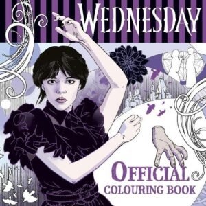 Wednesday Official Colouring Book