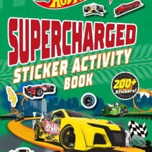 Hot Wheels Supercharged Sticker Activity Book