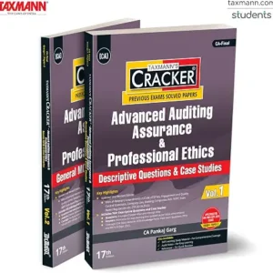 Taxmanns Cracker Advanced Auditing Assurance And Professional Ethics Volume 1 And Ii