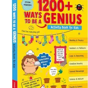 1200 Ways To Be A Genius Activity Book For Kids