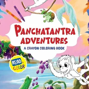Panchatantra Adventures A Crayon Coloring Book