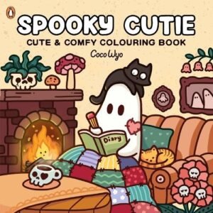 Spooky Cutie Cure And Comfy Colouring Book